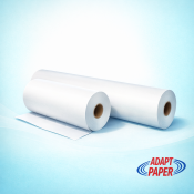 Case of 9 white 2-ply hygiene couch rolls measuring 50cm by 50m for medical and beauty beds