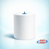 White 2-ply Tork matic compatible rolls H1 with blue core plug